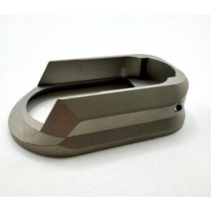 CLPD KJ TS-2 - CNC Steel Magwell (Heavy Weight 80g) – Silver