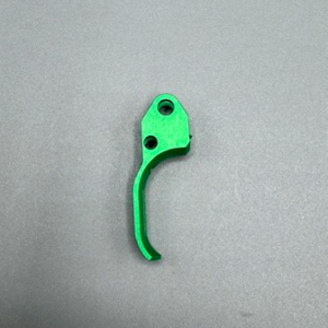 CLPD KJ Shadow 2 - Orange - TS2 - CZ Licence CNC Aluminium Trigger TYPE B With Reset & Trigger Stop Screw (for small hand & short finger use) – Green