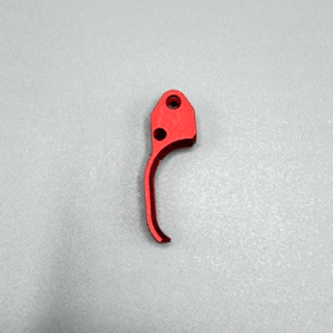 CLPD KJ Shadow 2 - Orange - TS2 - CZ Licence CNC Aluminium Trigger TYPE B With Reset & Trigger Stop Screw (for small hand & short finger use) – Red