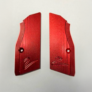 CLPD KJ TS-2 - CNC Aluminium Grip with full CZ licence (Red)