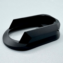 CLPD KJ TS-2 - CNC Aluminium Magwell with full CZ licence (Black)