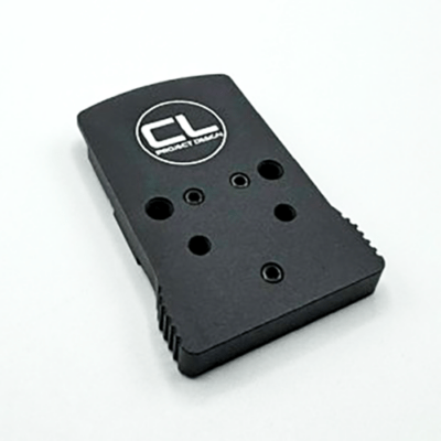 CLPD KJ TS2 - Super Low Profile Red Dot Mount (Black)