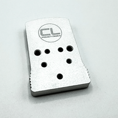 CLPD KJ TS2 - Super Low Profile Red Dot Mount (Silver)
